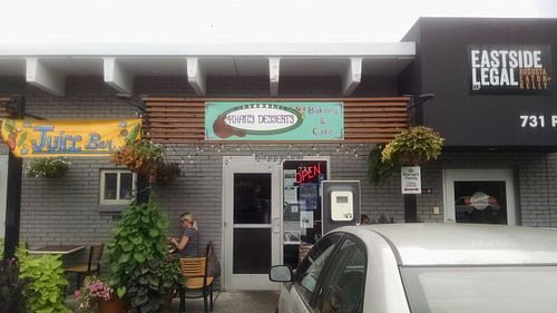 Tucked in a strip mall at Khan's Desserts in Nashville