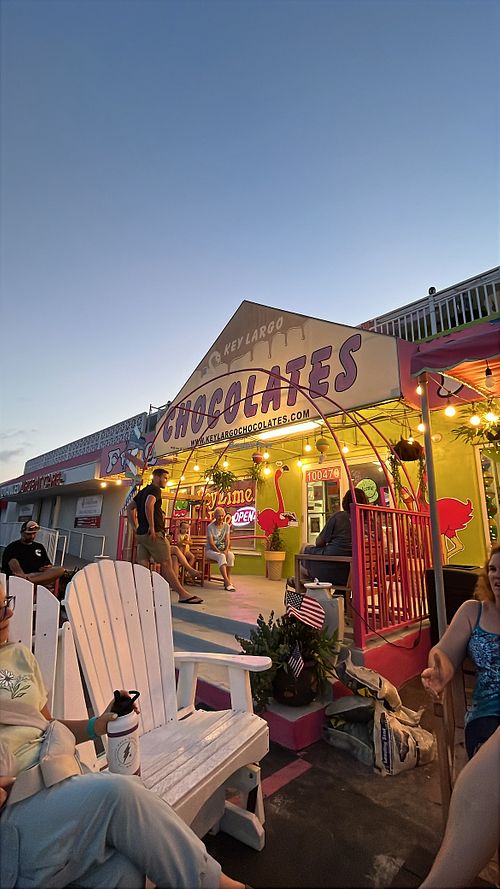   at Keys Chocolates & Ice Cream in Key Largo