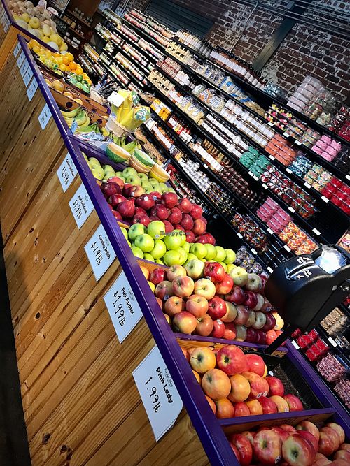 fresh fruit  at The Purple Onion in Charleston