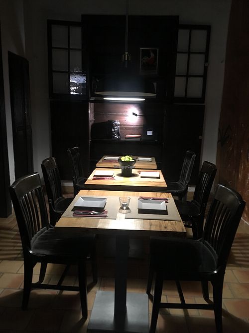 One of the rooms  at Hesperides in Lanzarote