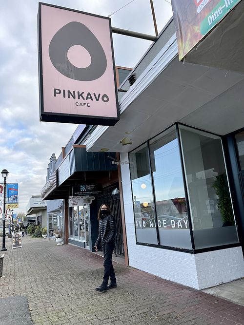 Front at Pinkavo Cafe in Langley