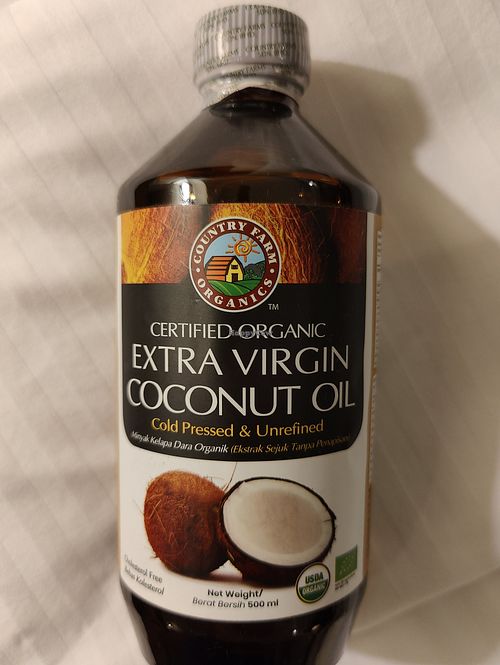 Extra Virgin coconut oil from the grocery section at Sala - Berjaya Times Square in Kuala Lumpur