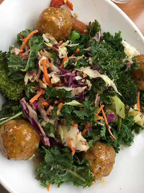 Falafel kale salad at Native Foods in Tigard
