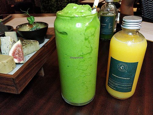 drinks at Cultivate Cafe in Central Singapore