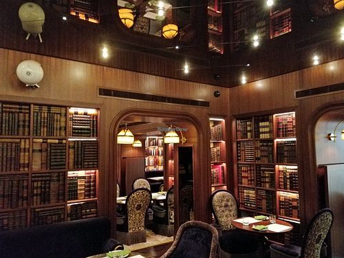 Restaurant interior decor at Cultivate Cafe in Central Singapore