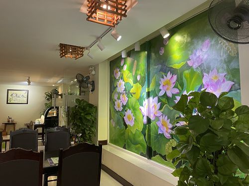 New interior   at Tinh Quan in Hue