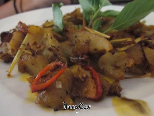 Grilled Wheat Gluten (Seitan) at Tinh Quan in Hue