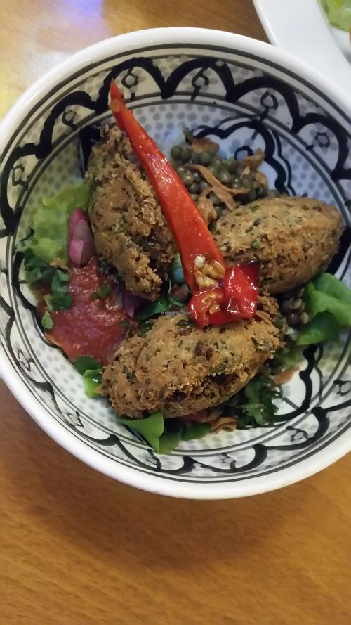 "Panisse comme un falafel" at Mariposas in Marseille