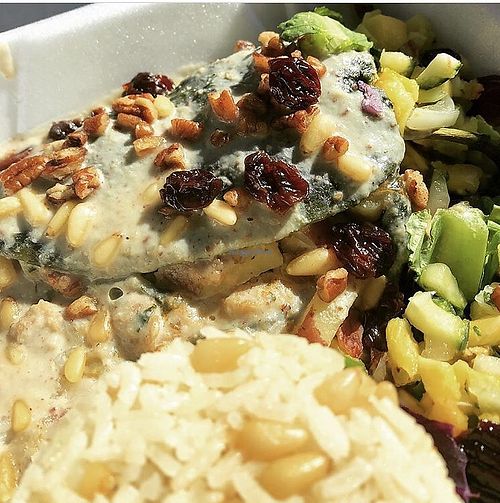 Seasonal Caribbean Chile Relleno at El Papagayo in Carmichael