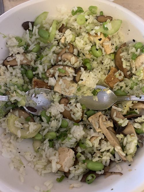 Mixed up furikake tofu bowl   at Kau Kau in Sacramento