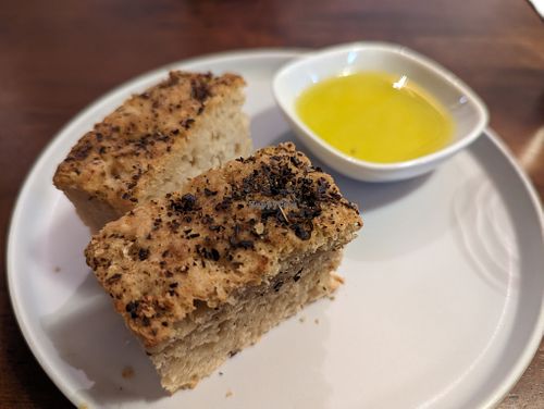 foccacia at Body Cafe in Santa Fe