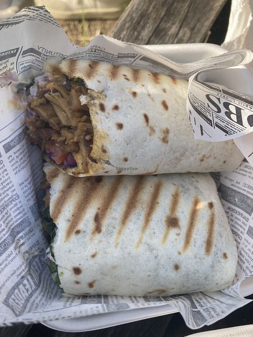 Gyros wrap   at Ma'Rinas - Veggiezz in Karlsruhe