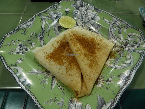 Vegane Crepes at Akar Cafe in Lovina