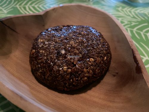 Raw vegan cookie  at Akar Cafe in Lovina