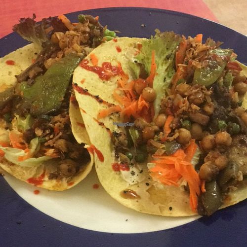 Bio tacos  at TerraZen Centre in Amsterdam