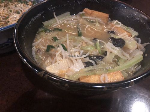 Hida miso ramen  at Heianraku in Takayama