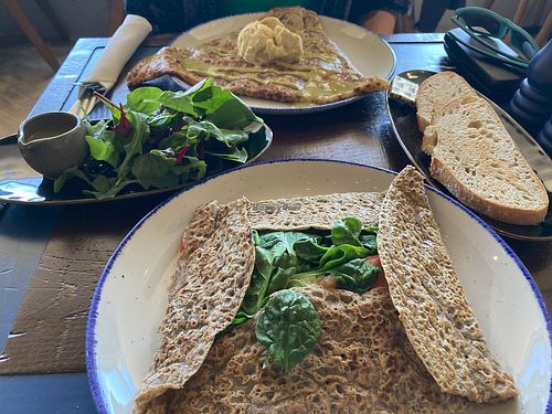 galette at Crêpe Maison in Guernsey