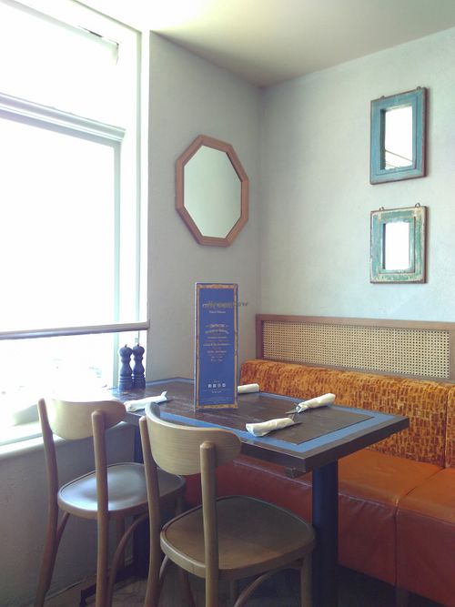 interior at Crêpe Maison in Guernsey