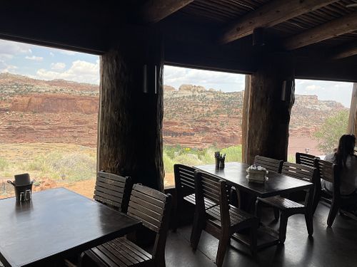 Interior  at Kiva Koffeehouse in Escalante