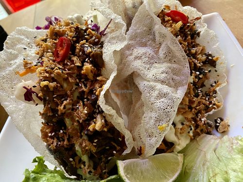 tacos at EmmaPea Vegan Food and Bar in Berlin