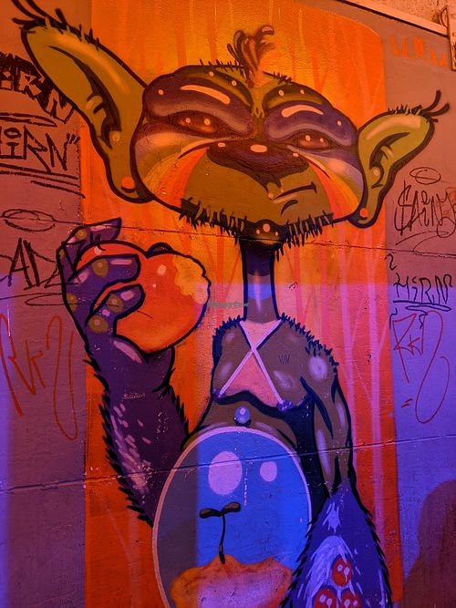 Art at EmmaPea Vegan Food and Bar in Berlin