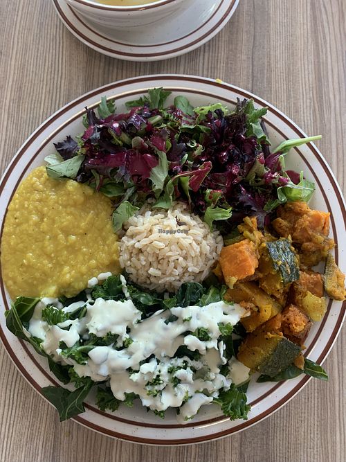 Full dinner   at Himalaya Vegan in Sacramento
