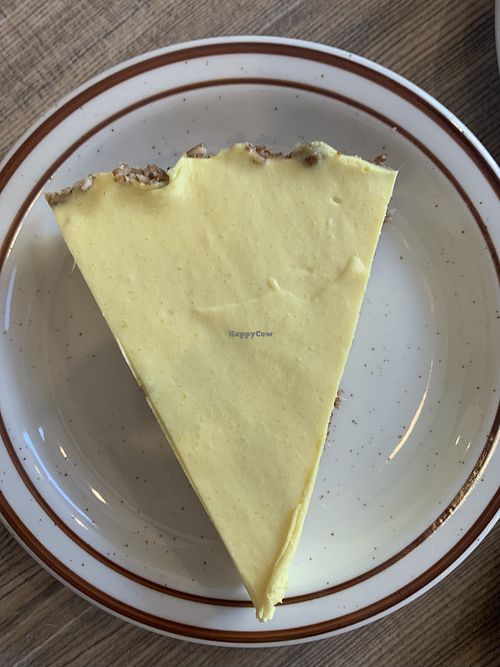 Mango pie - my favorite!   at Himalaya Vegan in Sacramento