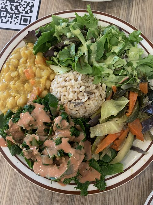 Full dinner!   at Himalaya Vegan in Sacramento