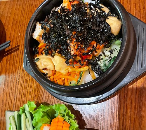 Korean rice   at CHAYFOOD in Hanoi