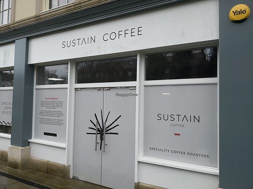 Outside. at Sustain Coffee in Hatfield