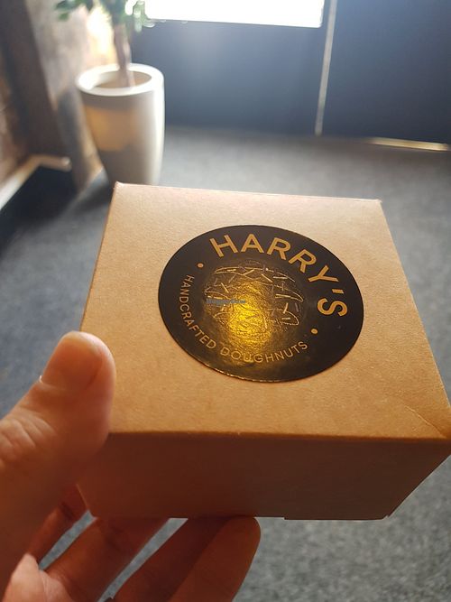 What a treat 😋 at Harry's Handcrafted Doughnuts in Darlington