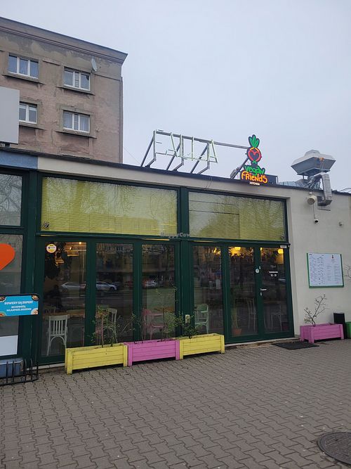 Outside at Falla Wrap - Jana Pawła in Warsaw