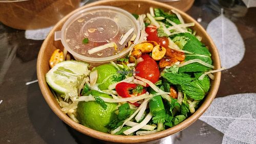 Papaya Salad at Miss.v in Tel Aviv