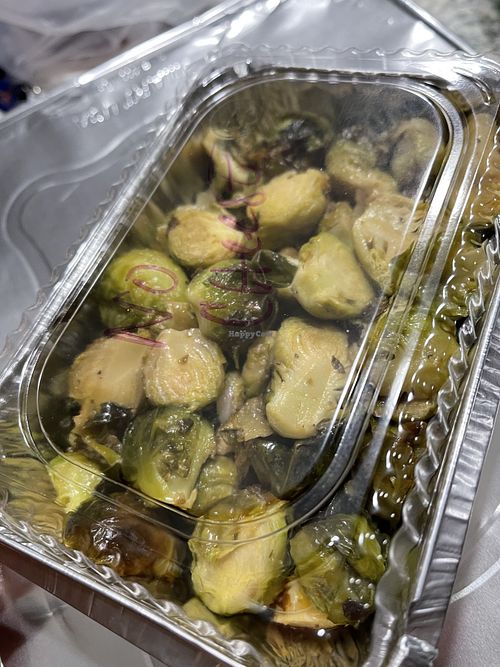 Holiday Brussels Sprouts sans chz  at Station No. 3 in St Louis