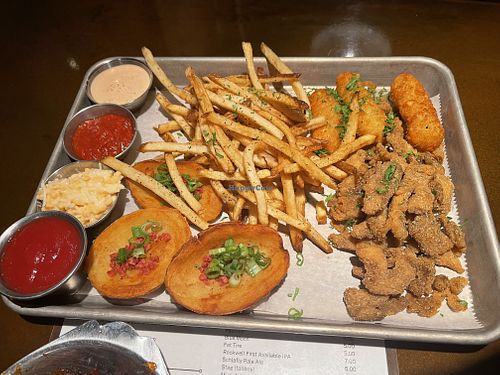 Sampler platter   at Station No. 3 in St Louis