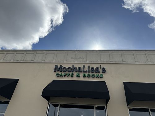 Out front   at MochaLisa's Caffè in Clifton Park