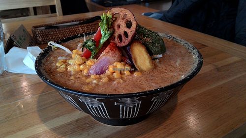 Amazing Ramen at Vegans Cafe and Restaurant in Kyoto