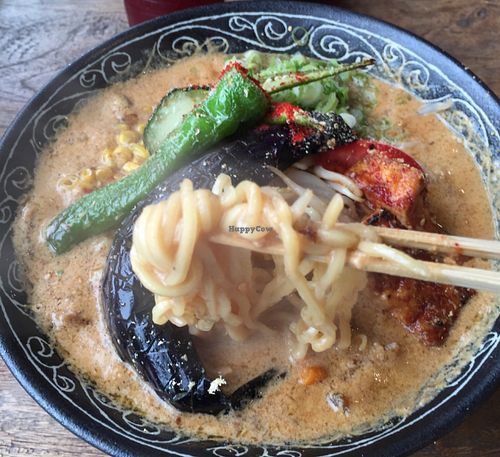 great ramen!!! at Vegans Cafe and Restaurant in Kyoto