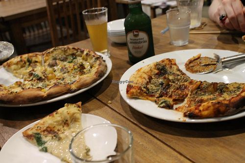 Pizza at Vegans Cafe and Restaurant in Kyoto