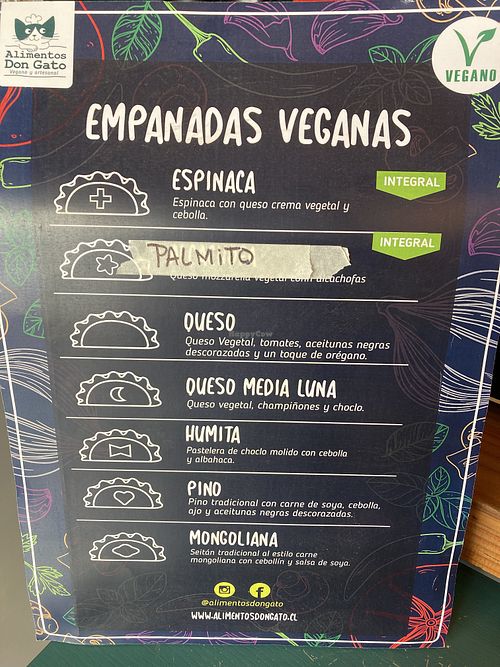 Empanadas   at Ubuntu Café in Santiago