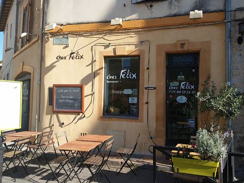 Chez Felix - outside view at Chez Felix in Arles