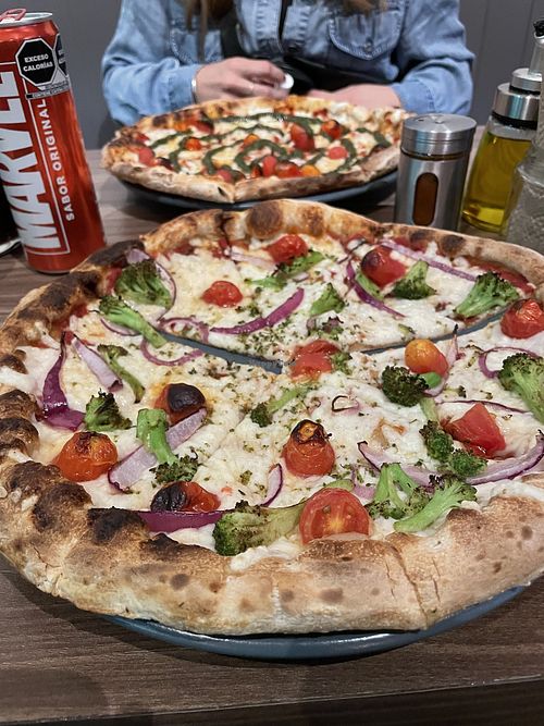   at Green Pizza in Mexico City