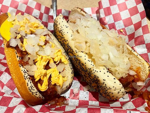 Vegan Dogz #Veganuary at Dirty Franks Hot Dog Palace in Columbus