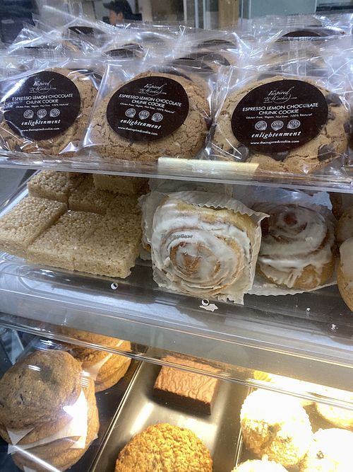 Friendly Personnel Only The Espresso Cookie Was Vegan - Boo!  at SFO - The Plant Cafe Organic- T2 in South San Francisco