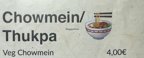 Menu vegan option 6  at Kasthamandap Restaurant And Cafe House in Lisbon