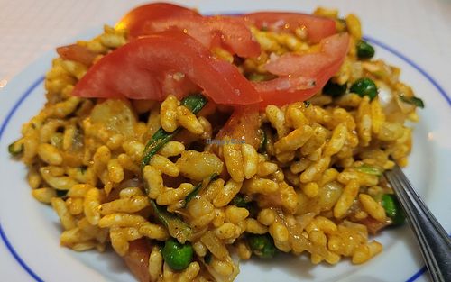 Rice spiced dish at Kasthamandap Restaurant And Cafe House in Lisbon