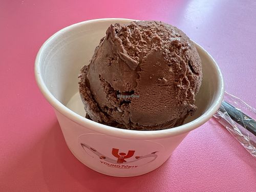 Almond choc ice cream   at alt.Eatery in Bangkok
