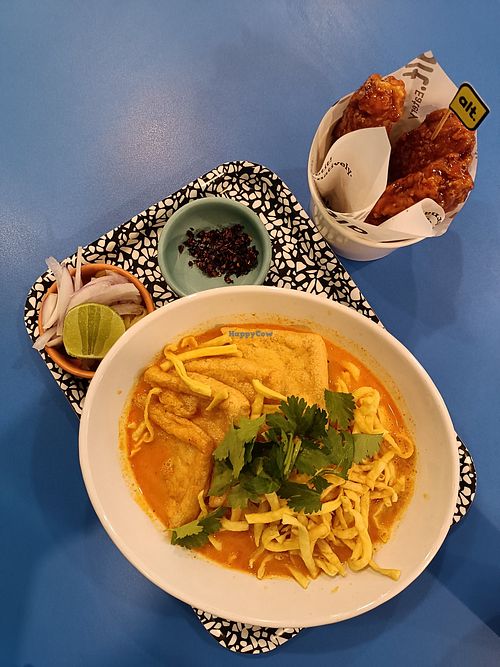 Khao soi and Korean tenders at alt.Eatery in Bangkok
