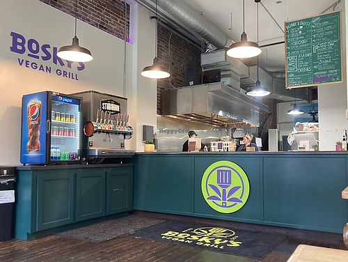 Lobby  at Bosky's Vegan Grill in Springfield