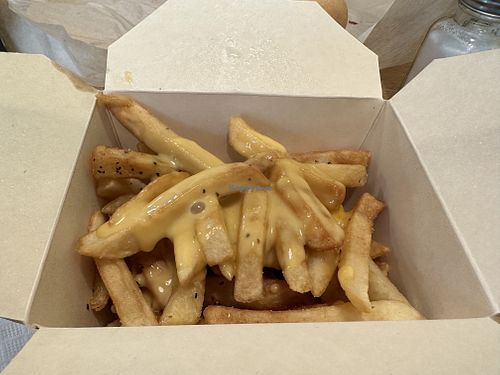 Cheese fries   at Bosky's Vegan Grill in Springfield